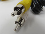 Standard Video Audio Connector Cable RCA x2 Length 5ft Male -- New