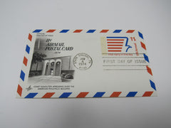 USPS Scott UXC14 Vintage 11c US Air Mail Mail Early In The Day Eagle Postal Card -- New