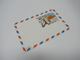 USPS Scott UXC19 Vintage 28c US Air Mail First Trans-Pacific Flight Postal Card -- New