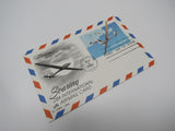 USPS Scott UXC20 Vintage 28c US Air Mail Soaring Gliders First Day of Issue -- New