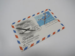 USPS Scott UXC20 Vintage 28c US Air Mail Soaring Gliders First Day of Issue -- New