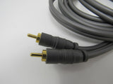 Standard Audio Connector Cable RCA x2 Length 6ft Male -- New