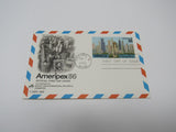 USPS Scott UXC23 Vintage 33c Ameripex 86 Chicago First Day Of Issue -- New