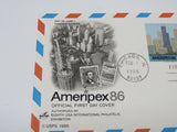 USPS Scott UXC23 Vintage 33c Ameripex 86 Chicago First Day Of Issue -- New