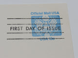 USPS Scott UZ2 Vintage 13c Great Seal Emblem VF (Very Fine) First Day Of Issue -- New