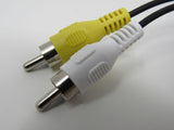 TDK Video Audio Connector Cable RCA x2 Length 4.5ft Jack Tip 3.5mm Male -- New