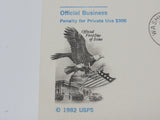 USPS Scott UZ3 Vintage 14c Great Seal Emblem VF (Very Fine) First Day Of Issue -- New