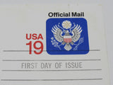 USPS Scott UZ5 Vintage 19c Great Seal Emblem VF (Very Fine) First Day Of Issue -- New