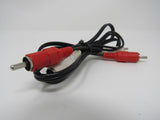 Standard Stereo Audio Connector Cable RCA x2 Length 3ft Male -- New