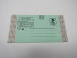 USPS Vintage Official Business Receipt Registered Mail Mint Never Hinged/MNH -- New