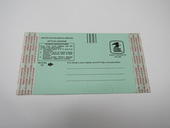 USPS Vintage Official Business Receipt Registered Mail Mint Never Hinged/MNH -- New