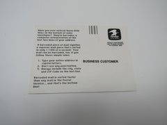 USPS Vintage Business Customer Barcoding The Bottom Line Mint Never Hinged/MNH -- New