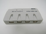 Newpoint 4 Port USB Hub Universal Series Bus -- Used