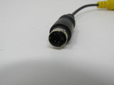 Standard S Video RCA Adaptor Connector Cable Length 4 Inches Male Female -- New