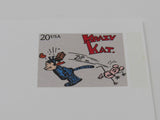 USPS Scott UX225 Vintage 20c Krazy Kat Mint Never Hinged/MNH Postal Card -- New