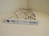 Aerostar 14in x 25in x 2in Pleated Air Filter White 10453 Polyester -- New
