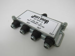 Just Drop High Frequency Splitter 5-2300MHz JD-HFS-4 -- Used