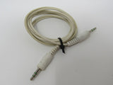 Standard Audio 3.5-mm Jack Connector Cable Length 5ft Male -- Used