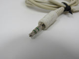 Standard Audio 3.5-mm Jack Connector Cable Length 5ft Male -- Used