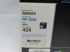 Premium Toner Cartridge Compatible Q5942X 42X Black HP4250 High Yield -- New