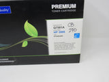 Premium Print Cartridge Compatible Q7581A 503A Cyan HP3800 OEM Quality -- New