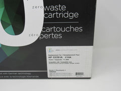 Zero Waste Print Cartridge Compatible HP CE261A Cyan CP4025 CP 4520 CP 4525 -- New