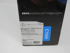 Zero Waste Print Cartridge Compatible HP CE261A Cyan CP4025 CP 4520 CP 4525 -- New