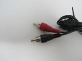 Standard Stereo Audio Splitter Cable RCA x2 Length 30 Inches Male Female -- Used