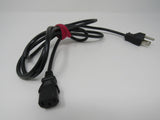 Well Shin Power Cord Length 5.5 ft NEMA 5-15P IEC C15 WS-002 -- Used