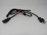 Well Shin Power Cord Length 5.5 ft NEMA 5-15P IEC C15 WS-002 -- Used