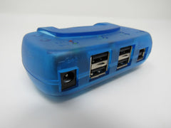 Unbranded/Generic USB Universal Serial Bus 4 Port USB Blue C+5V A-USB 104 -- Used