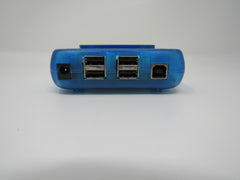 Unbranded/Generic USB Universal Serial Bus 4 Port USB Blue C+5V A-USB 104 -- Used