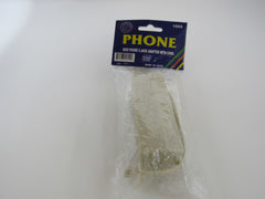 Unbranded/Generic 5 Jack Phone Adapter With Cord 1055 -- New