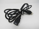 I Sheng Power Cord Length 6 ft NEMA 5-15P IEC C13 IS-14 -- New