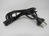 Standard Power Cord Black Length 7.5 ft CEE 7/7 IEC C13 -- New