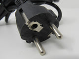 Standard Power Cord Black Length 7.5 ft CEE 7/7 IEC C13 -- New