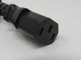 Well Shin Power Cord Length 3 ft NEMA 5-15P IEC C13 WS-002 -- Used