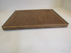 Handcrafted Slideout Cabinet Shelf 22-7/8in L x 27-1/2in W x 1-5/8in H Plywood -- Used