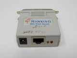 Hawking Tech Mini Print Server Adapter 10Base-T PN6125 -- Used