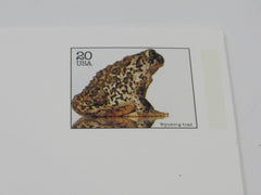 USPS Scott UX275 Vintage 20c Wyoming Toad Endangered Species VF (Very Fine) -- New