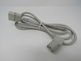 I Sheng Power Cord Angled Plug Length 5 ft IEC C14 IEC C13 IS-15 -- New