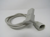 I Sheng Power Cord Angled Plug Length 4.5 ft IEC C14 IEC C13 IS-15 -- Used