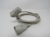 I Sheng Power Cord Angled Plug Length 4.5 ft IEC C14 IEC C13 IS-15 -- Used