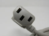 I Sheng Power Cord Angled Plug Length 4.5 ft IEC C14 IEC C13 IS-15 -- Used