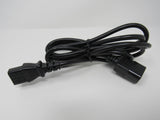 Well Shin Power Cord Length 6 ft IEC C14 IEC C13 WS-003 -- New