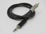 Belden Audio 3.5-mm Jack Adapter Cable RCA x1 Length 2 ft -- Used