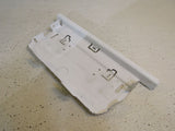 Commercial Light Fixture Piece 11in x 5.5in x 2in White Metal -- Used