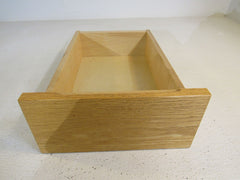 Accurite Cabinet Drawer 13-3/4in L x 9-1/2in W x 4-1/8 H Natural Oak -- Used