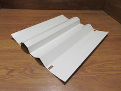 Commercial Reflector Kit Precision Fluorescent 21in x 18in x 3in White Aluminum -- New