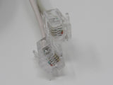 Standard Set Of 2 Phone Cords Cable Length 25 ft RJ 11 -- New